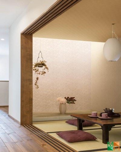 Giấy dán tường Nhật Bản màu trầm P178_01_6011_6407_6408_6593