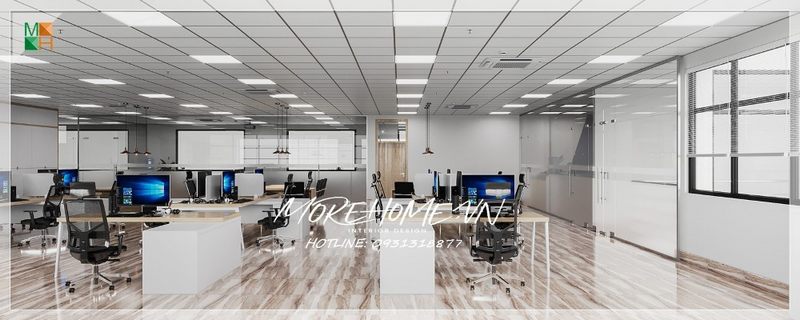 Tạo ra môi trường làm việc thú vị cho tất cả nhân viên trong văn phòng bằng cách thiết kế đẹp.