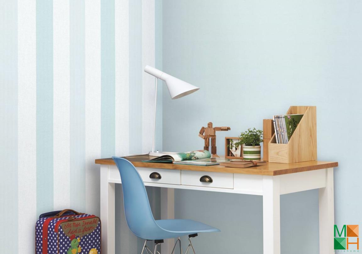 Giấy dán tường màu xanh nước biển