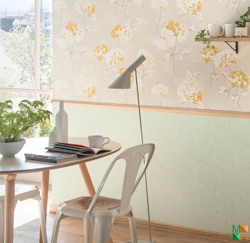 Trang trí nhà với giấy dán tường Nhật Bản đẹp